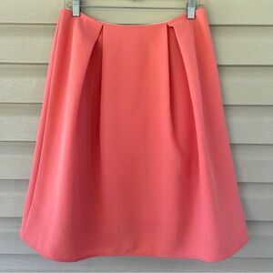 Chelsea28 Peachy Pink Pleated Skirt Size M
